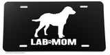 Lab Mom Labrador Retriever Dog Pet Car Truck License Plate Cover - OwnTheAvenue