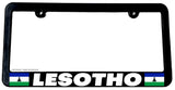 Lesotho World Country Flag Car Truck Auto License Plate Frame - OwnTheAvenue