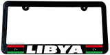 Libya World Country Flag Car Truck Auto License Plate Frame - OwnTheAvenue