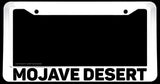 Mojave Desert White License Plate Frame - OwnTheAvenue