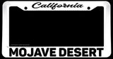 Mojave Desert California White License Plate Frame - OwnTheAvenue