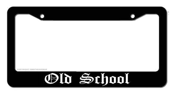 Old School Low Rider Drag Drift Drifting Racing JDM License Plate Frame - OwnTheAvenue