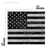 American Flag USA Subdue Vinyl Skin Wrap Sticker For Laptop Tablets - OwnTheAvenue