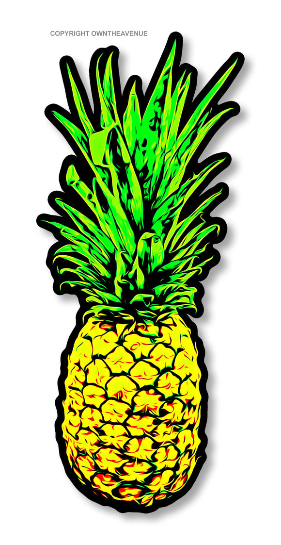 Pineapple Fruit Cute Tropical Aloha Car Truck Vinyl Sticker Decal 4