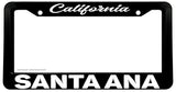 Santa Ana California License Plate Frame - OwnTheAvenue