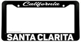 Santa Clarita California License Plate Frame - OwnTheAvenue