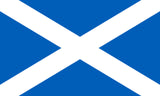 x2 Scotland Scottish Flags Vinyl Sticker Decals 4"