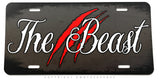 The Beast Claw Off Road Lifted Truck 4x4 JDM Racing Auto License Plate