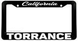 Torrance California License Plate Frame - OwnTheAvenue