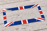 UK United Kingdom Flag Car Truck SUV Metal License Plate Frame