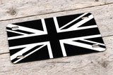 United Kingdom UK Subdued Flag Motorcycle Metal License Plate