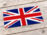 United Kingdom UK Flag Motorcycle Metal License Plate