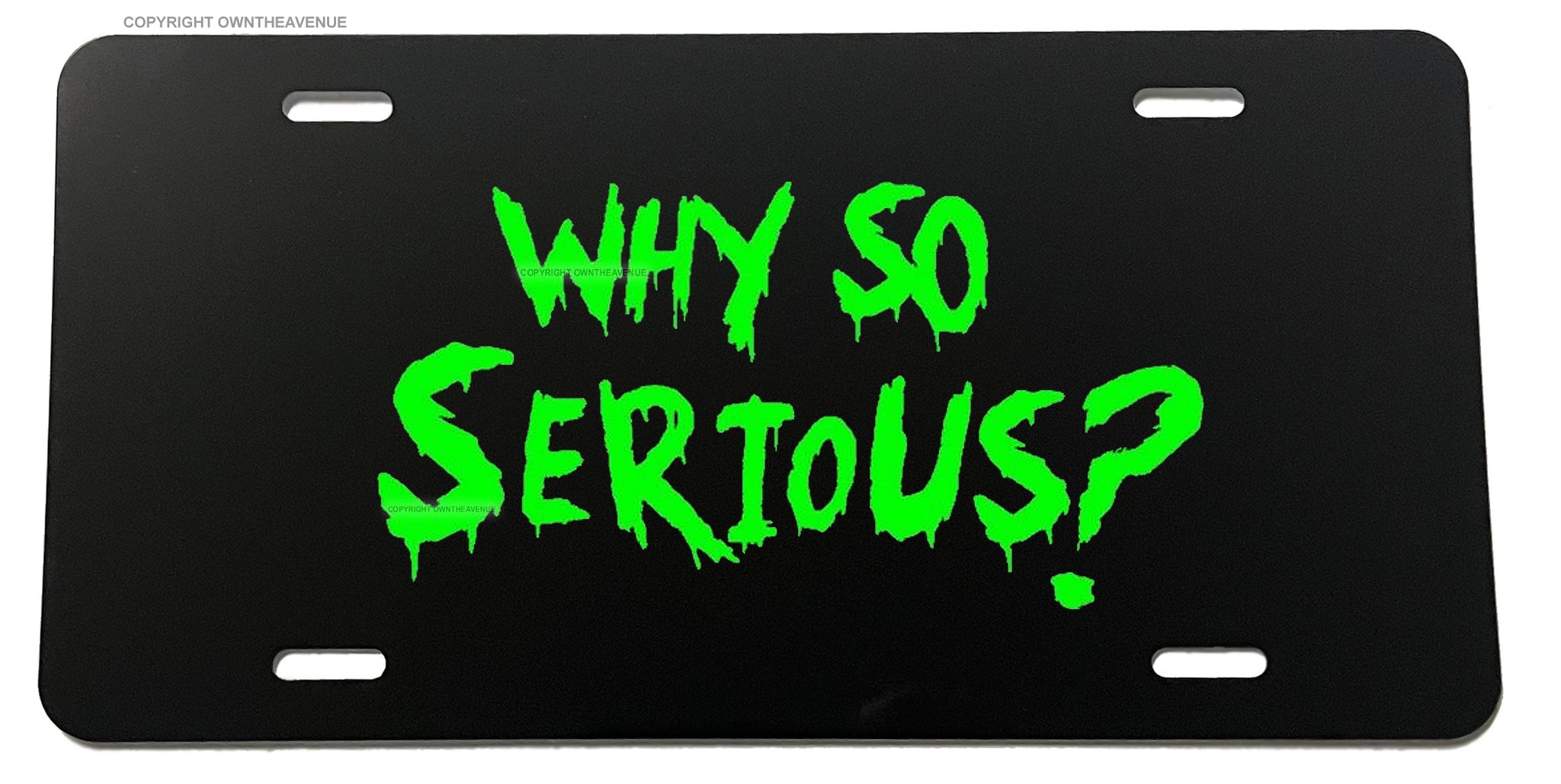 FS56 Why Così Serious Joker Adesivo Parabrezza Adesivo Oracal 751C FS56 Why Così Serious Joker Adesivo Parabrezza Adesivo Oracal 751C