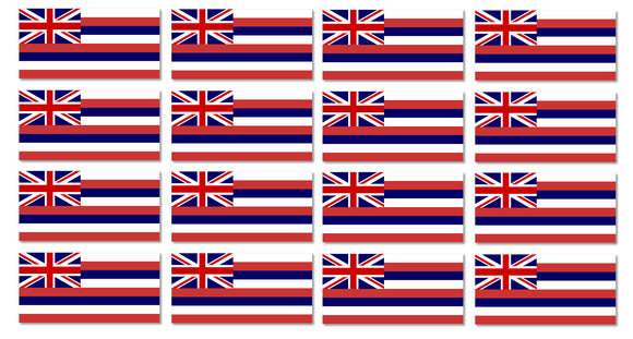 x12 Hawaii HI State Flag Car Truck Window Bumper Laptop Vinyl Sticker Decals 2