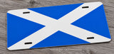 Scotland Scottish Flag Car Truck SUV Auto Metal License Plate