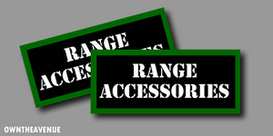 Range Accessories Ammo Can Labels for Ammunition Case stickers decals(2PACK) - OwnTheAvenue