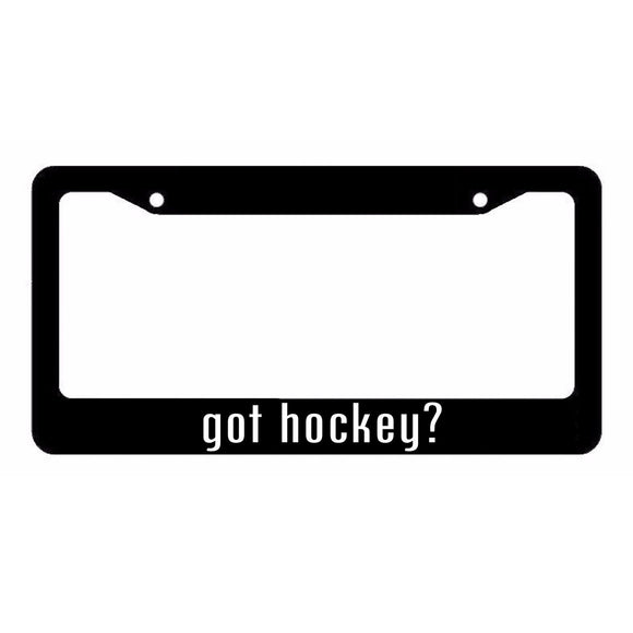 Got Hockey? Auto Car Funny License Plate Frame