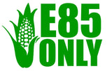 2 Pack Ethanol E85 Vinyl Decal Sticker Corn  Fuel Race Motorcycle Drift Tuner - OwnTheAvenue