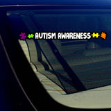 Autism Awareness Puzzle Support Auto Car Truck Window Bumper Sticker Decal 8"