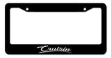 Cruisin Funny Drag Drift JDM Race Low Rider Lowered License Plate Frame