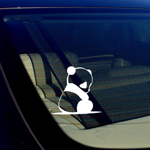 JDM Panda Bear Dope Racing Drift Low Vinyl Decal Sticker 4