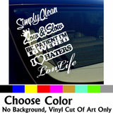 JDM Lot Pack of 5 Stickers Decals Bomb Low slammed low & Slow (5PKlowslow) #CC - OwnTheAvenue
