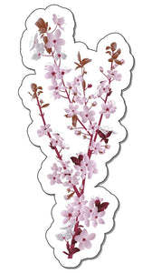 Cherry Blossoms Flowers Japanese Japan Asian Beautiful Vinyl Decal Sticker 4" - OwnTheAvenue