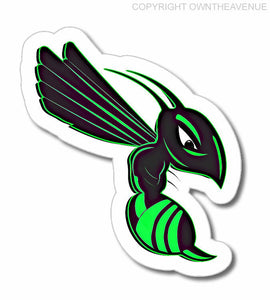 Green Hornet Bee Car Truck Hot Rod Auto Window Bumper Vinyl Sticker - Right Face - OwnTheAvenue