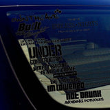 JDM Sticker Pack Lot of 8 Decals Low Race Drift Tuner Dope Choose Color SRNCEN8 - OwnTheAvenue