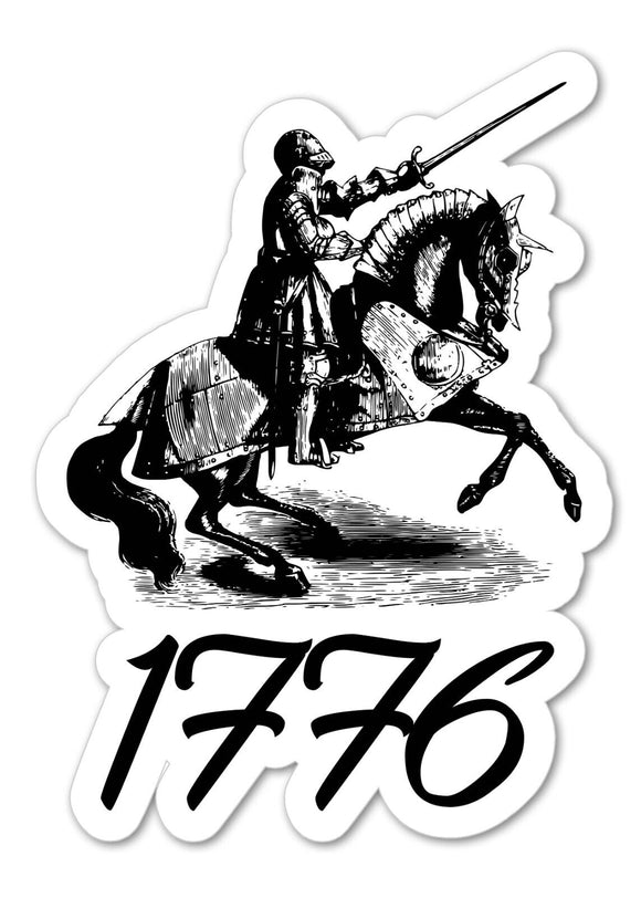 Revolutionary War 1776 America Patriot Paul Revere Car Truck Vinyl Sticker Decal