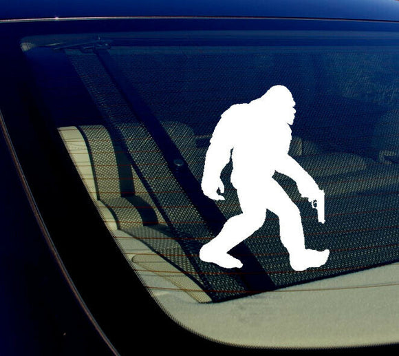 2nd Amendment Bigfoot Yeti Sasquatch Vinyl Decal Sticker 5