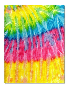 Tie Dye Printed Vinyl Wrap Sheet Art JDM Racing Drifting Hippie Groovy Pattern - OwnTheAvenue