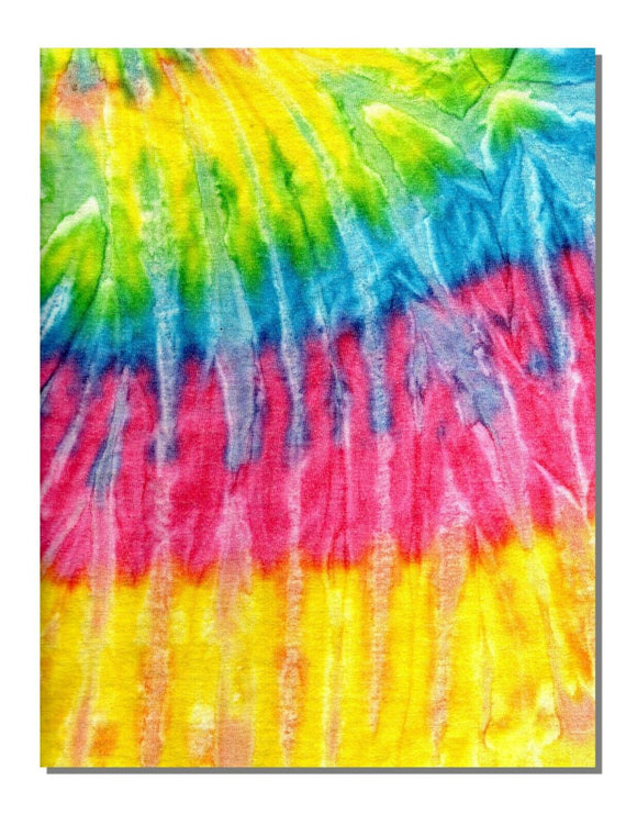 Tie Dye Printed Vinyl Wrap Sheet Art JDM Racing Drifting Hippie Groovy Pattern - OwnTheAvenue