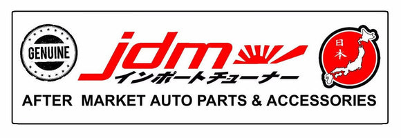 Genuine JDM Parts Japanese Kanji Racing Drifting Turbo Lowered Sticker 4