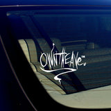 JDM OwnTheAve. Vinyl Decal Sticker Drifting Racing Punk Cursive Style 5" Inches - OwnTheAvenue