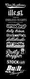 11 JDM Racing Drifting Drag Vinyl Sticker Decal Pack Lot - Model: 92934B - OwnTheAvenue