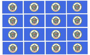 x12 Minnesota MN Flag Car Truck Window Bumper Cup Laptop Cooler Decal Sticker 2" - OwnTheAvenue