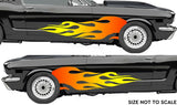 Hot Rod Flames Fire Bopper Chopper Car Truck Auto Vinyl Decal Sticker - OwnTheAvenue