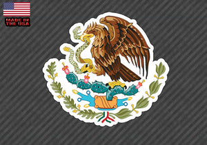 Mexican Coat of Arms Sticker Decal Mexico Flag FOR Car, Truck CHOOSE SIZE! - OwnTheAvenue