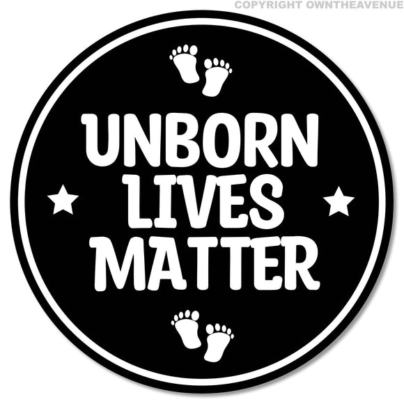 Unborn Lives Matter Anti Abortion Pro Life Car Truck Laptop Cup Sticker Decal 4