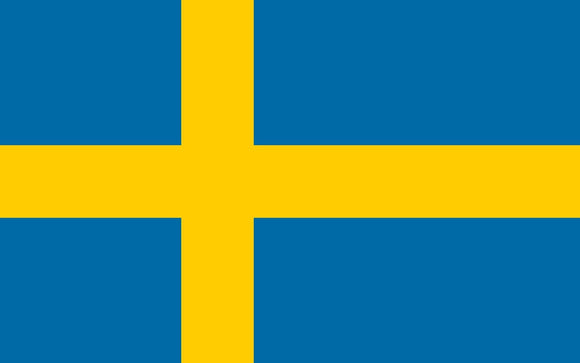 Swedish Sweden SE Flag Car Truck Window Bumper Laptop Cup Vinyl Sticker Decal 4