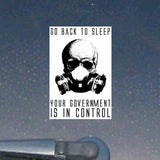 Government NWO Anonymous illuminati Anarchy BIG Vinyl Sticker Decal (GB2S7in) - OwnTheAvenue