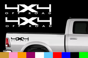 4x4 Off Road Truck Bed Decal Set Pack Vinyl Decal Stickers 18" - OwnTheAvenue