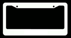 Plain White License Plate Frame Bulk Wholesale Price CA And Canada Style - OwnTheAvenue