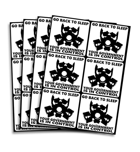 Government 25-1000 Pack Stickers labels illuminati conspiracy nwo anarchy funny - OwnTheAvenue