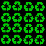 Recycle Symbol Green 1" Inch Each Vinyl Decal Window Sticker Pack Lot of 16 - OwnTheAvenue