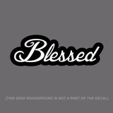 Blessed JDM Drift Race Vinyl Decal Sticker 5" #Blessed5Prnt - OwnTheAvenue