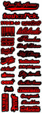 10 Random JDM Sticker Pack Lot of  Decals Low Race Drift Dope Low Custom #10rSH - OwnTheAvenue