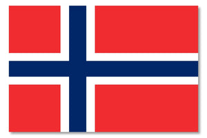 Norway Norwegian Country Flag Car Truck Window Bumper Vinyl Sticker Decal 4" - OwnTheAvenue