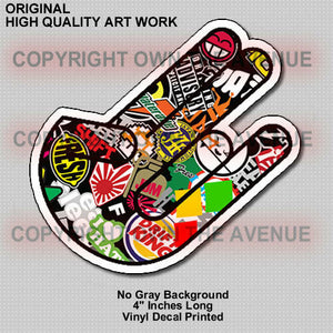 Shocker Sticker Bomb Racing Motorcycle Drag Drift JDM (ShockerDK) - OwnTheAvenue